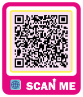 QR code design sample 8 - custom QR code with template